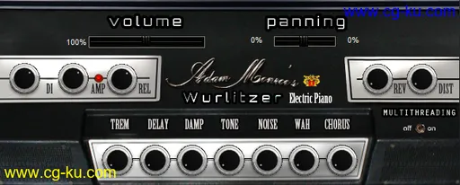 Adam Monroe Music Wurlitzer v2.0 VST AU AAX KONTAKT (WIN OSX)-DECiBEL的图片1