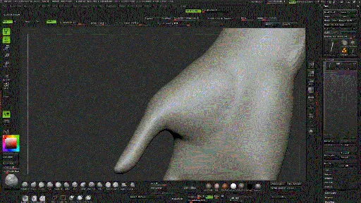 Sculpting Female Arms and Hands in ZBrush的图片3