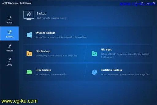 AOMEI Backupper Professional / Technician / Technician Plus / Server 5.3.0 WinPE Boot的图片1