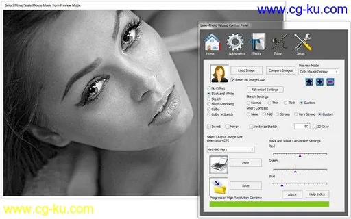 Laser Photo Wizard Professional 6.0的图片1