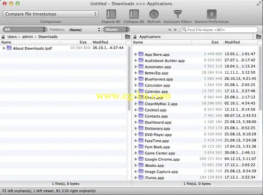 VisualDiffer 1.6.4 Retail MacOSX的图片1