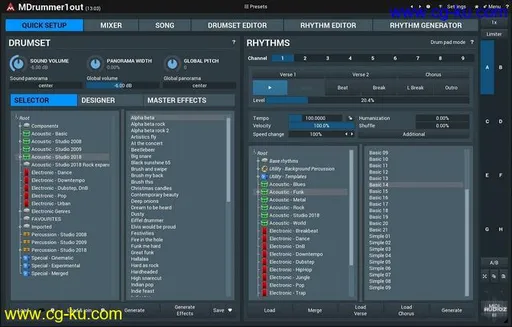 MeldaProduction Studio 2018 for MDrummer-R2R的图片1