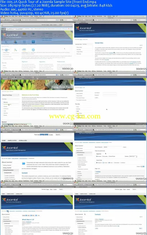 Peachpit Press – Joomla Video QuickStart Guide的图片2