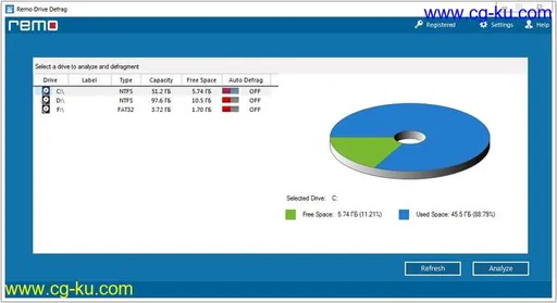 Remo Drive Defrag 2.0.0.44的图片1