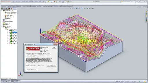 SolidCAM 2012 SP6 X32/X64 多国语言/中文版的图片2