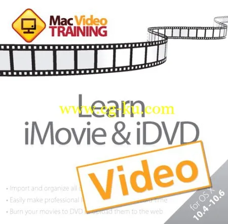 Peachpit Press – Learn iMovie and iDVD Mac Video Training的图片1