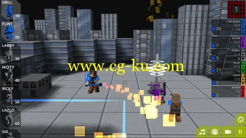 Cubemen2 v1.06 iPhone iPod Touch iPad 立方塔防游戏的图片3