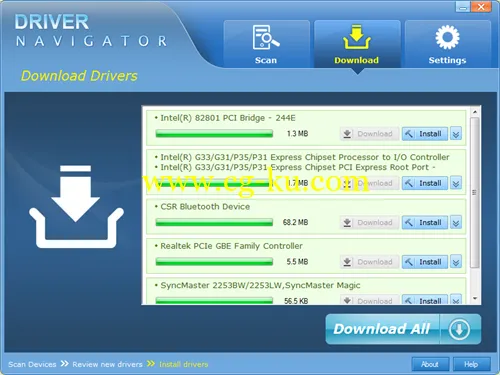 Driver Navigator 3.6.9.41369 Multilingual的图片1