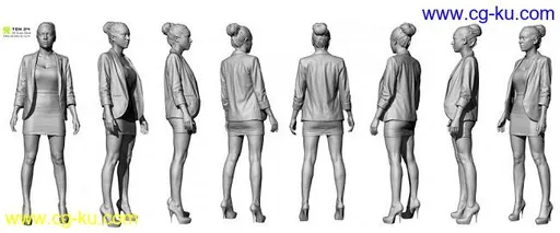 3D Scan – Female reference pack的图片1