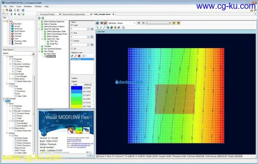 Waterloo Hydrogeologic Visual MODFLOW Flex 6.1的图片2