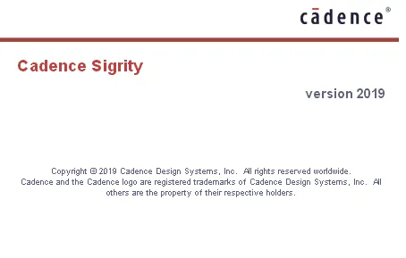 Cadence Design Systems Sigrity v19.00.000-2019 x64的图片1