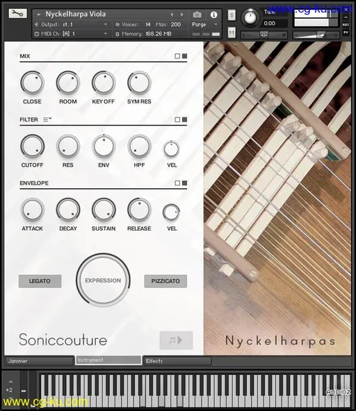 Soniccouture Nyckelharpas v1.0.0 KONTAKT-SYNTHiC4TE的图片1