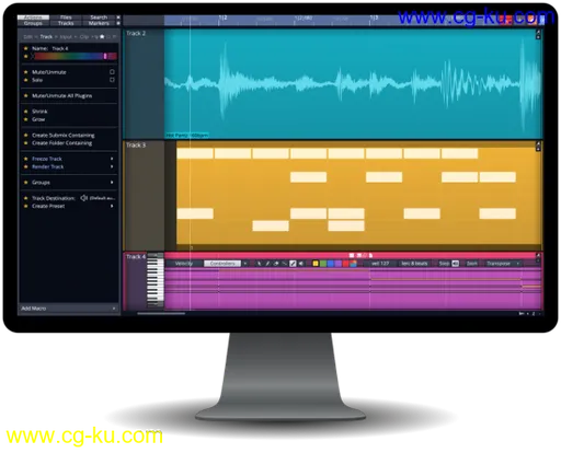 Tracktion Software Waveform v10.3.4 MacOSX的图片1