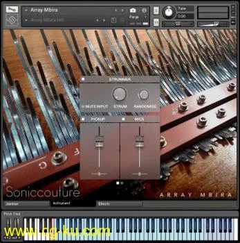 Soniccouture Array Mbira v1.1.0 KONTAKT-SYNTHiC4TE的图片1