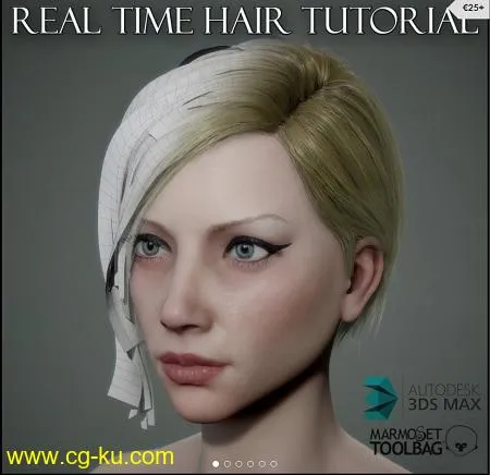 Gumroad – Real time hair tutorial by Georgian Avasilcutei的图片1