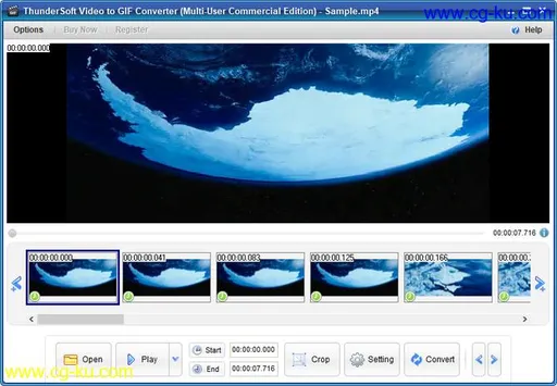 ThunderSoft Video to GIF Converter 3.0.0.0的图片1