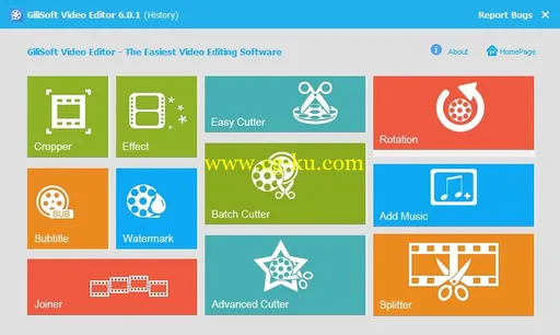 GiliSoft Video Editor 6.0.1 Portable的图片1