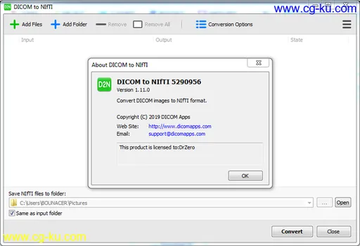 DICOM to NIfTI 1.11.0的图片1