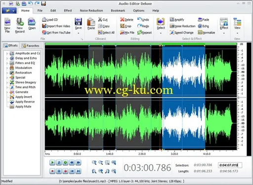 Audio Editor Deluxe 9.8.2的图片1