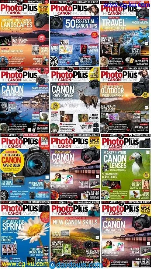 PhotoPlus. The Canon Magazine – Full Year Issues Collection 2019的图片1