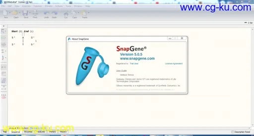 SnapGene 5.1.5.0 Multilingual的图片1