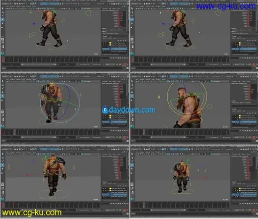 Game Character Animation in Maya and Unity的图片2