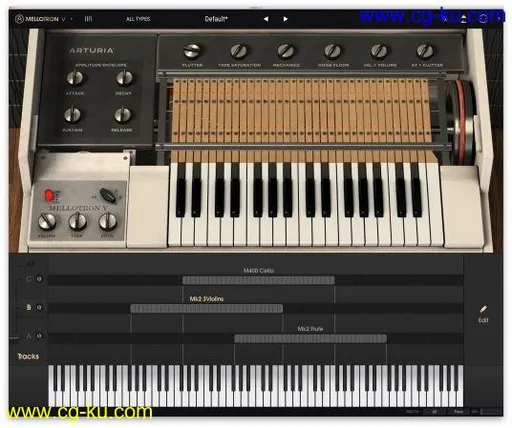 Arturia Mellotron V v1.1.0.3410 MacOS的图片1