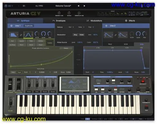 Arturia CZ V v1.1.0.3410 MacOS的图片1