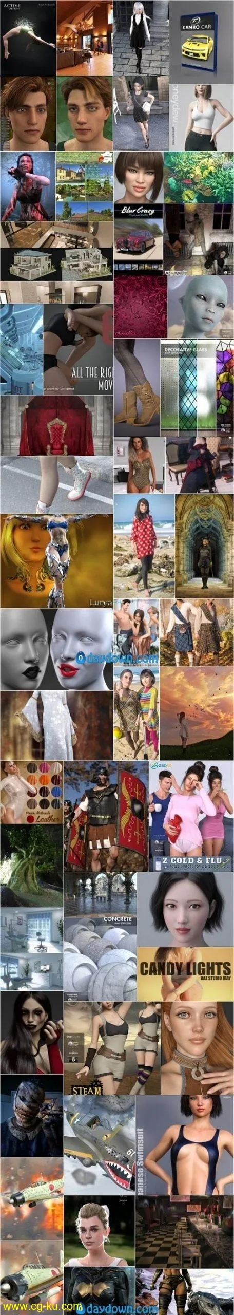 Daz 3D, Poser Bundle 5 November 2019的图片1