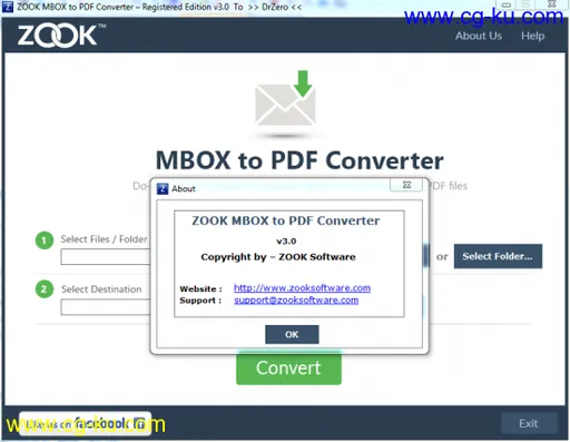 ZOOK MBOX to PDF Converter v3.0的图片1