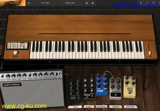 Arturia Clavinet V v1.5.0.3410 MacOS的图片1