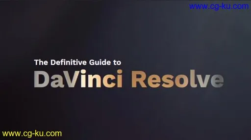 MZed – The Definitive Guide to DaVinci Resolve的图片1