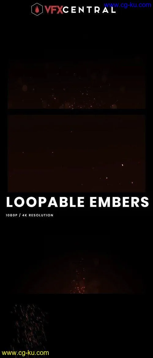 VfxCentral – LOOPABLE EMBERS的图片1