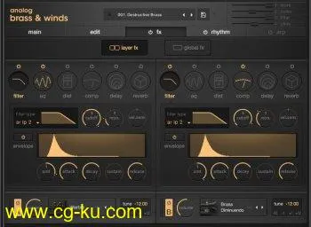 Output Analog Brass and Winds v1.0.1 KONTAKT的图片1