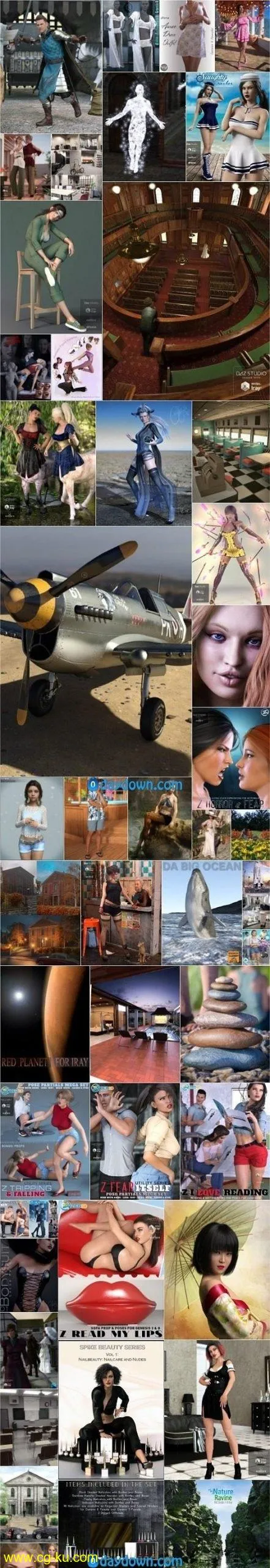 Daz 3D, Poser Bundle 6 November 2019的图片1