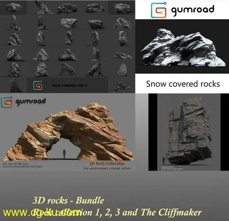 Gumroad – Rocks Bundle的图片1