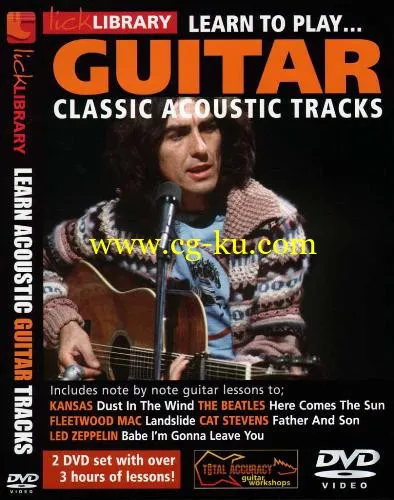 Lick Library – Learn to play Guitar Classic Acoustic Tracks 2 DVD (2012)的图片1