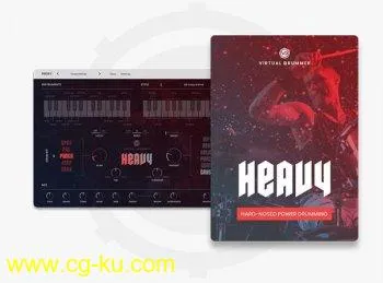 UJAM Virtual Drummer HEAVY Library v1.0.2-R2R的图片1