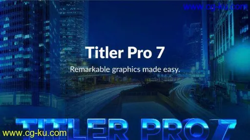 NewBlue Titler Pro 7.0 Build 191114 Ultimate x64的图片1