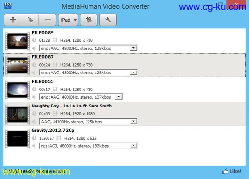 MediaHuman Video Converter 1.2.1.0的图片1