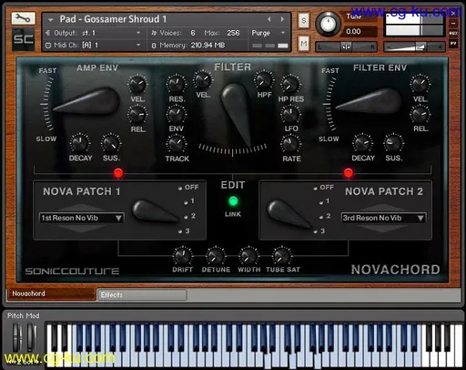 Soniccouture – Novachord (KONTAKT)的图片1