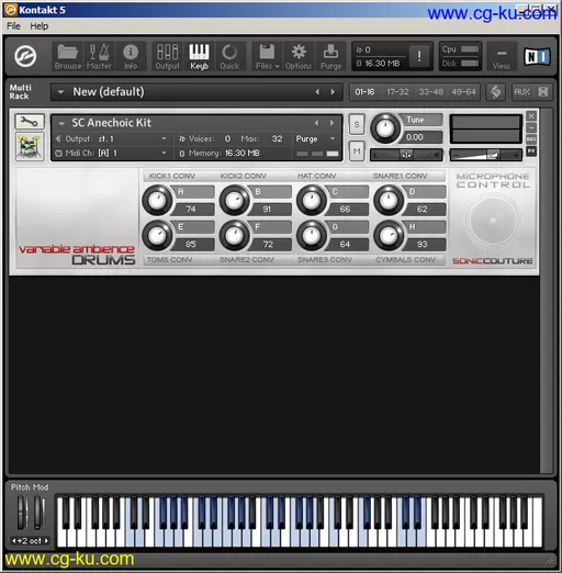 Soniccouture – Variable Ambience Drums (KONTAKT)的图片1