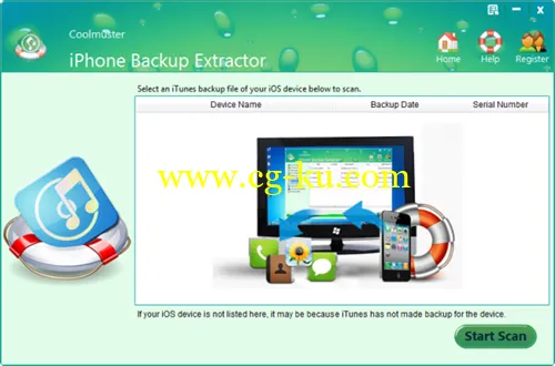 Coolmuster iPhone Backup Extractor 2.1.46 Multilingual的图片1