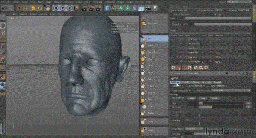 Sculpting and Painting a Head in CINEMA 4D的图片1