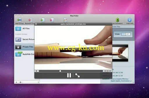 MacHider 1.6.7 MacOSX的图片1