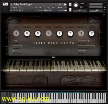 Soniccouture Estey Reed Organ KONTAKT (Free For Limited Time)的图片1