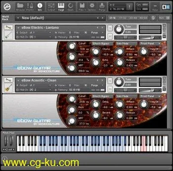 Soniccouture eBow Guitar EXS24 KONTAKT2 DVDR-DYNAMiCS的图片1