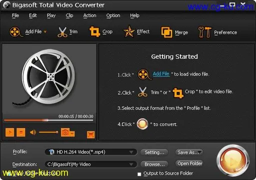 Bigasoft Total Video Converter 6.2.0.7269 Multilingual的图片1