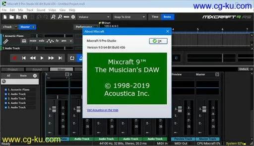 Acoustica Mixcraft Pro Studio 9.0 Build 462 Multilingual的图片1