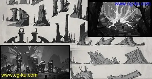 ArtStation – Environment Design – Advanced Sketching with Grady Frederick的图片1